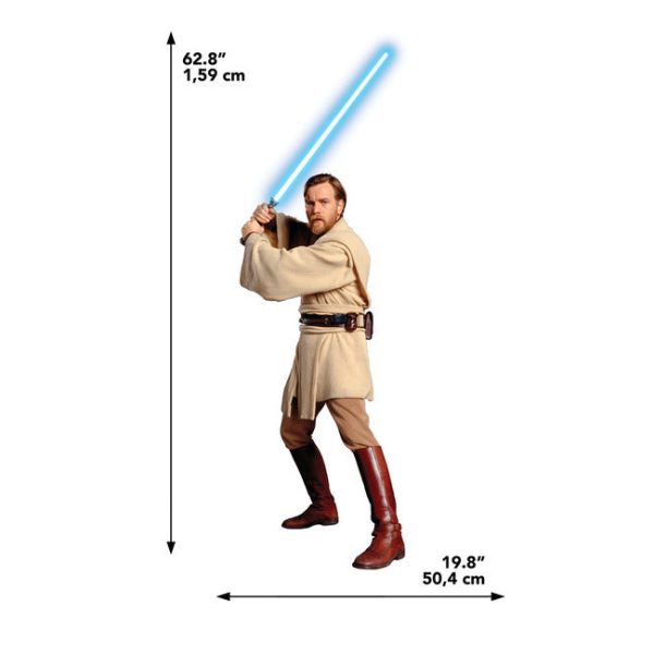 Classic Obi-Wan Peel And Stick Giant Wall Decals For Cheap - Image 2