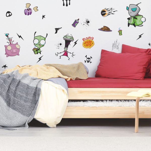 Invader Zim Peel & Stick Wall Decals For Cheap