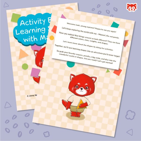 Activity Book for Toddlers: Learning Shapes with Massori on Sale - Image 2