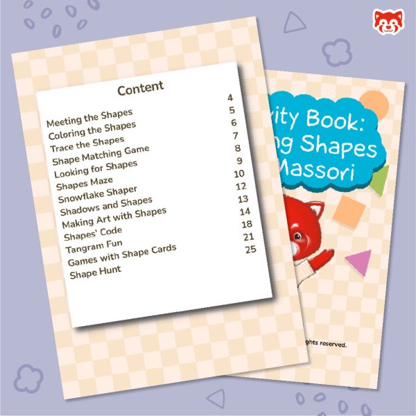 Activity Book for Toddlers: Learning Shapes with Massori on Sale - Image 3