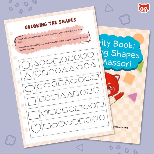 Activity Book for Toddlers: Learning Shapes with Massori on Sale - Image 5