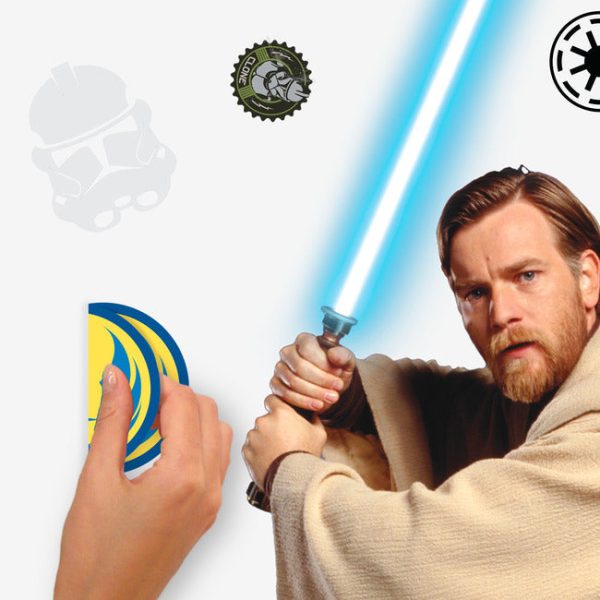 Classic Obi-Wan Peel And Stick Giant Wall Decals For Cheap - Image 3