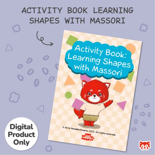 Activity Book for Toddlers: Learning Shapes with Massori on Sale