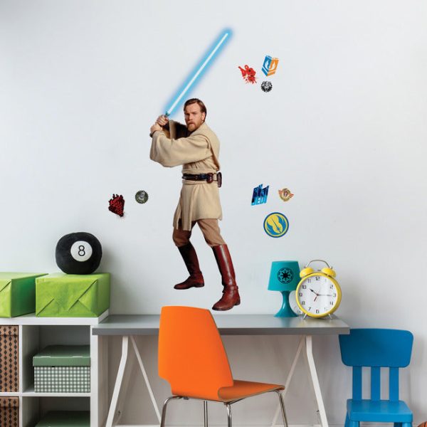 Classic Obi-Wan Peel And Stick Giant Wall Decals For Cheap
