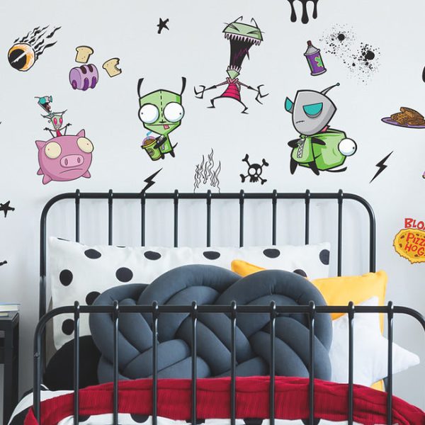 Invader Zim Peel & Stick Wall Decals For Cheap - Image 2