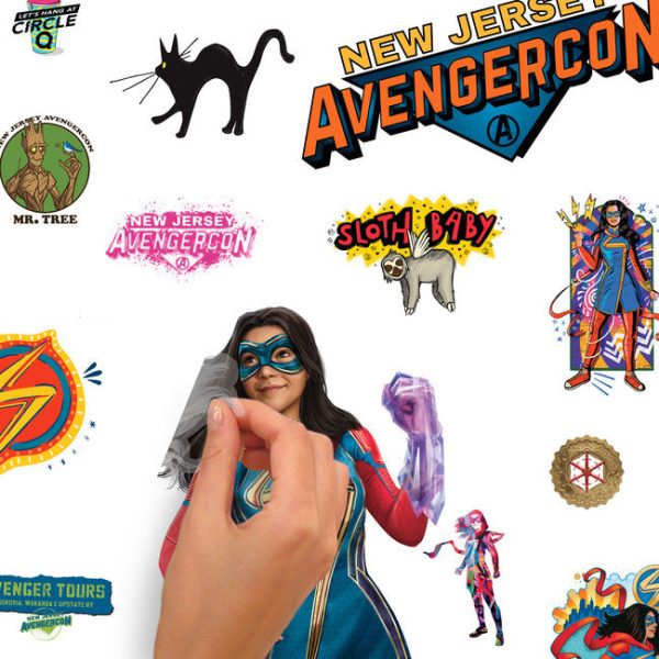 Ms. Marvel Peel And Stick Wall Decals For Cheap - Image 4