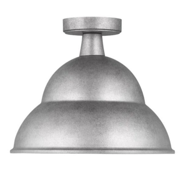 Abner 1-Light Outdoor Flush Mount Online Sale - Image 2