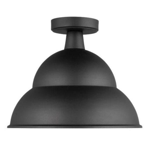 Abner 1-Light Outdoor Flush Mount Online Sale